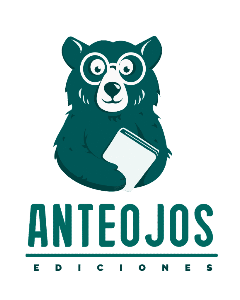 Logotipo de la editorial Anteojos Ediciones.